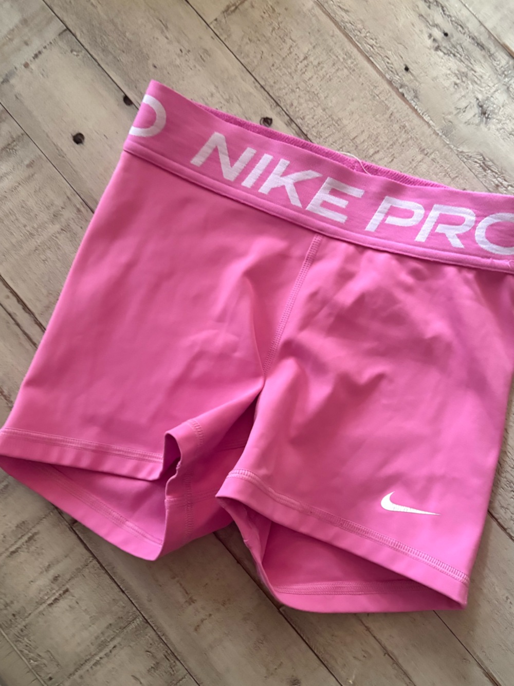Nike Pink Girls' Athletic Pro Shorts